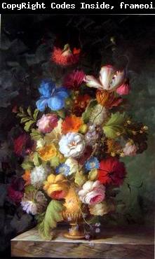 unknow artist Floral, beautiful classical still life of flowers.02